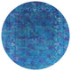 Ahgly Company Indoor Round Mid-Century Modern Area Rugs, 8' Round