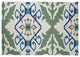 Bombay Medallion Spring Chenille Rug, Dark Cobalt Blue, 5'x7'