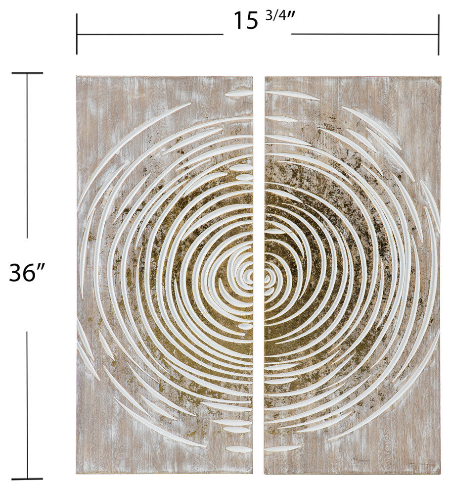 Harlow Decorative Wall Panels 2-Piece Set