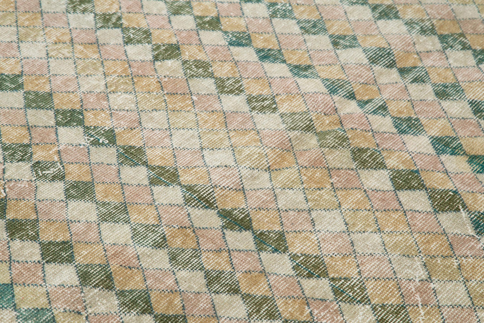 Rug N Carpet - Handmade Turkish 5' 1'' x 8' 4'' Unique Vintage Rug