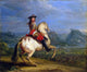 Adam Frans Van Der Meulen Louis XIV at the Taking of Besancon Wrapped Canvas