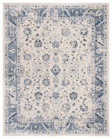 Safavieh Charleston CHL413A Rug, Ivory/Blue, 9' X 12'
