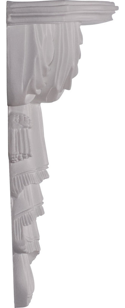 9 3/4"W x 4 1/2"D x 12 1/8"H Tassel and Ribbon Shelf