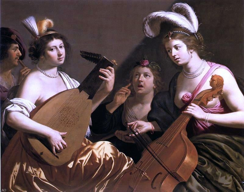 Jan Van Bijlert The Concert Wall Decal