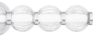 Quoizel PCELW8525 Elway 7 Light 25"W LED Bath Bar - Matte Black