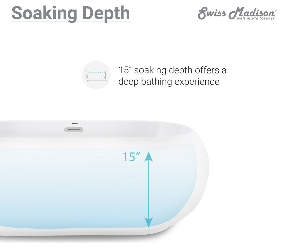 Plaisir Freestanding Bathtub
