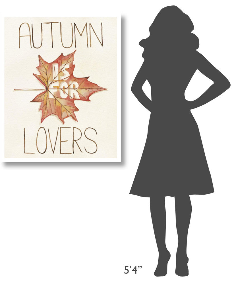 "Autumn Love II" Digital Paper Print by Elyse DeNeige, 30"x37"