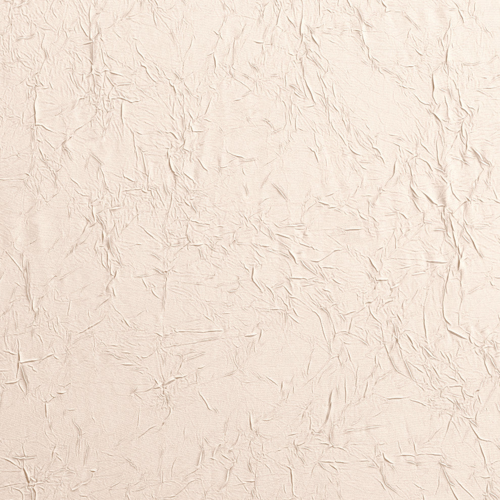 Portland Crushed Taffeta Tailored Panel, Natural, 48" X 84"