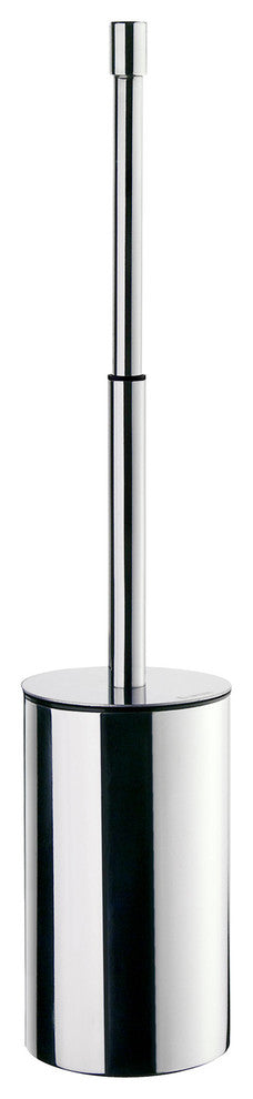 Outline Lite Toilet Brush With Sliding Cover Stainless Steel Polished