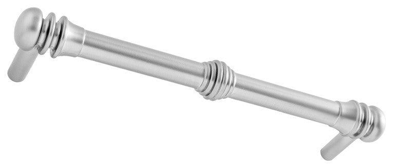 Sumner Street Home Hardware Laurel Pull, Large, Satin Nickel