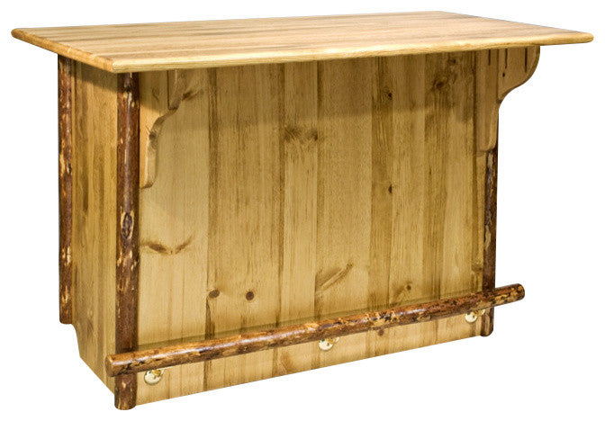 Glacier Country Collection Deluxe Bar With' Rail