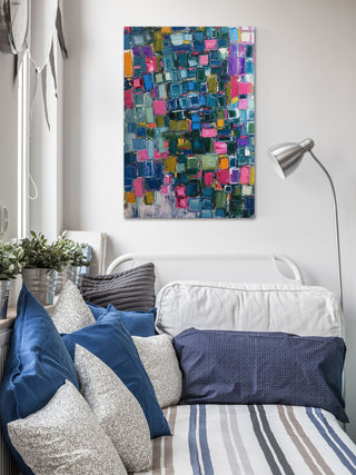"Elevation" Painting Print on Wrapped Canvas, 24"x36"