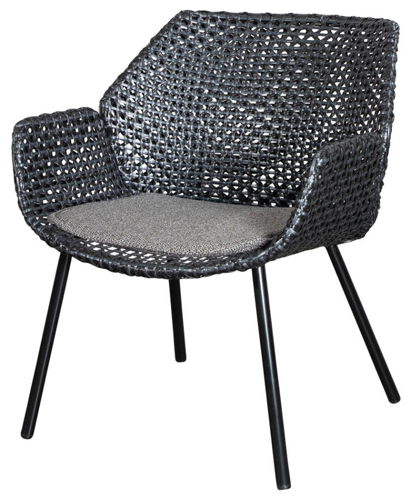 Cane-Line Vibe Lounge Chair/Highback Chair Cushion, 5407Yn115