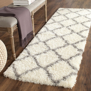Safavieh Montreal Shag Sgm866B Shag Rug, Ivory/Gray, 8'6"x12'0"