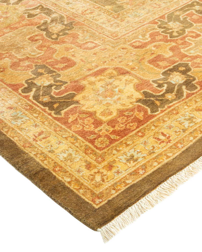 Mogul, One-of-a-Kind Hand-Knotted Area Rug Green, 8'2"x10'2"