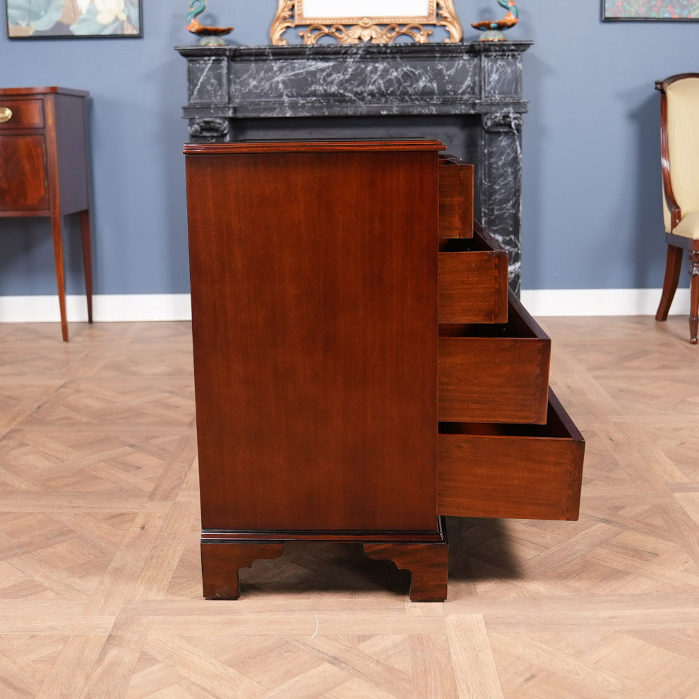 Mahogany Bachelors Chest, Large Mahogany Night Stand
