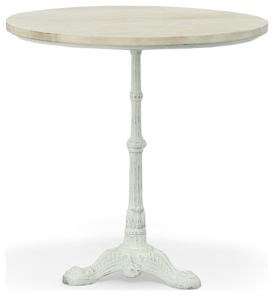Velio Bistro Table, Whitewash