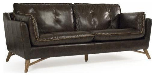 Classic Juste Chocolate Sofa - Timeless Style