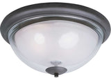 Maxim Lighting Bayview 2-Light Flush Mount in Bronze - 22340CLFTBZ