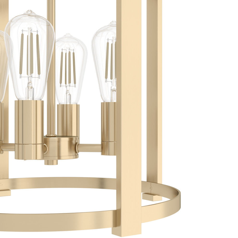 16" Astwood Alturas Gold 4 Light Chandelier Ceiling Light Fixture