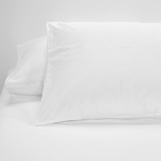 Vesper 350TC White Sateen Sheet Set, 4PC, Twin
