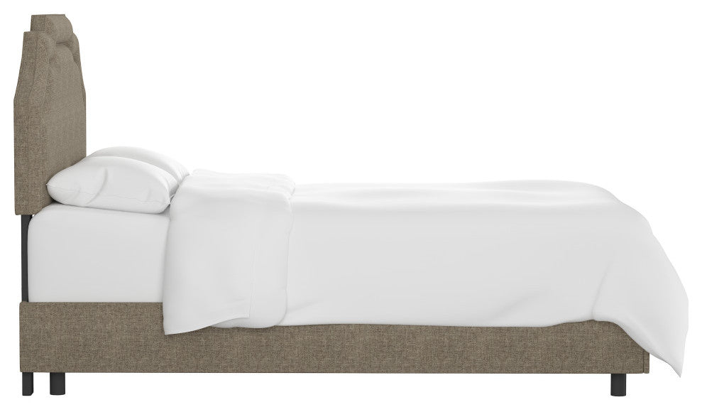 Queen Bed, Zuma Linen