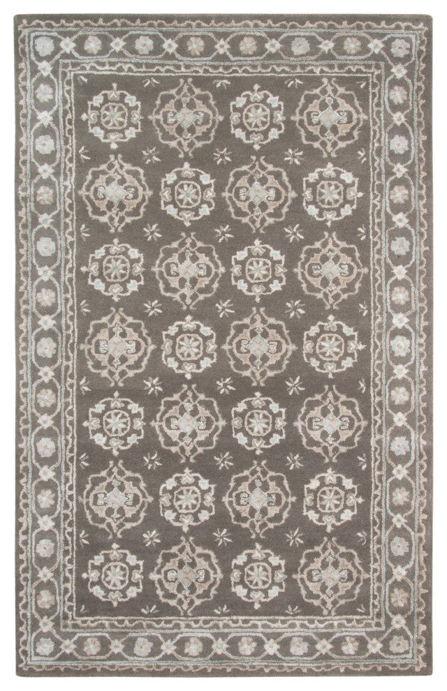Amer Rugs Urban UR-10 Steel Blue Gray Hand-tufted - 8'x11' Rectangle Area Rug