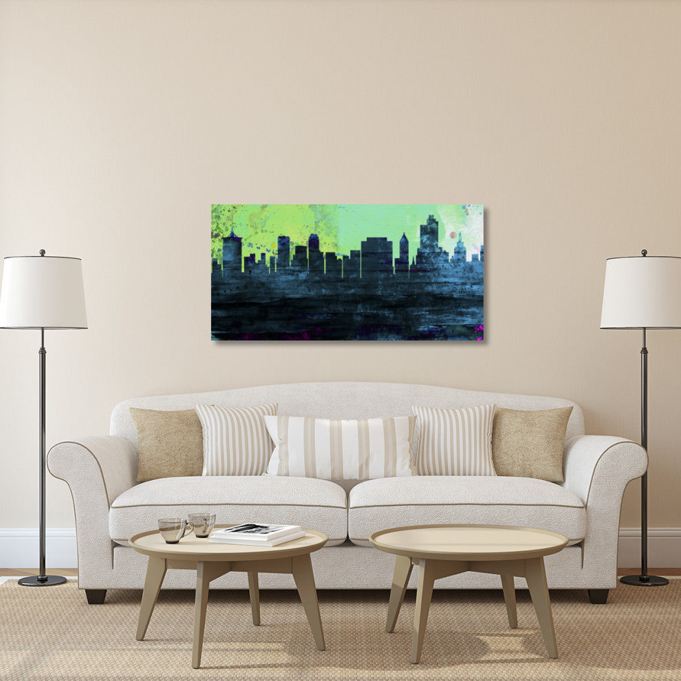 "Tulsa City Skyline" Fine Art Print