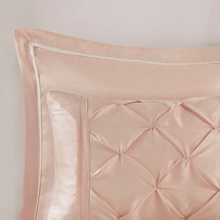 Madison Park Essentials Joella 24 Piece Room, a Bag, Blush