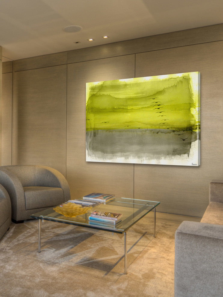 "Flock" Fine Art Canvas Print, 60"x40"