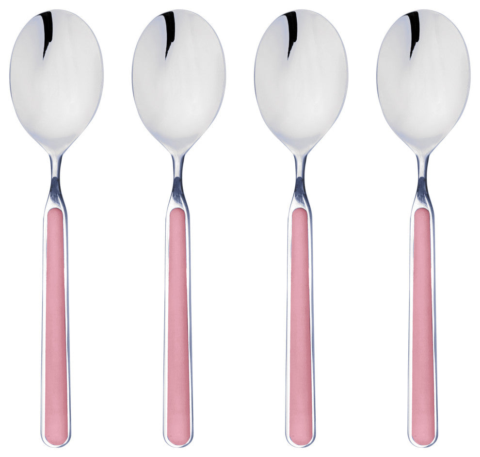 Fantasia American Coffee Spoon Set 4-Piece Set, Pink