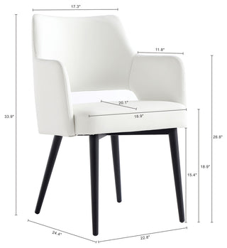Manhattan Comfort Tremont Dining Arm Chair