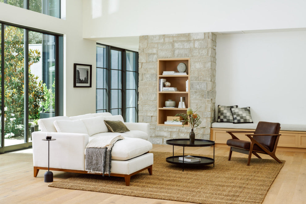 Vestal Round Farmhouse Style Cocktail Table