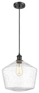 Innovations 516-1P-BK-G654-12-LED 1-Light Mini Pendant, Matte Black