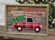 Merry Christmas Vintage Truck Sign