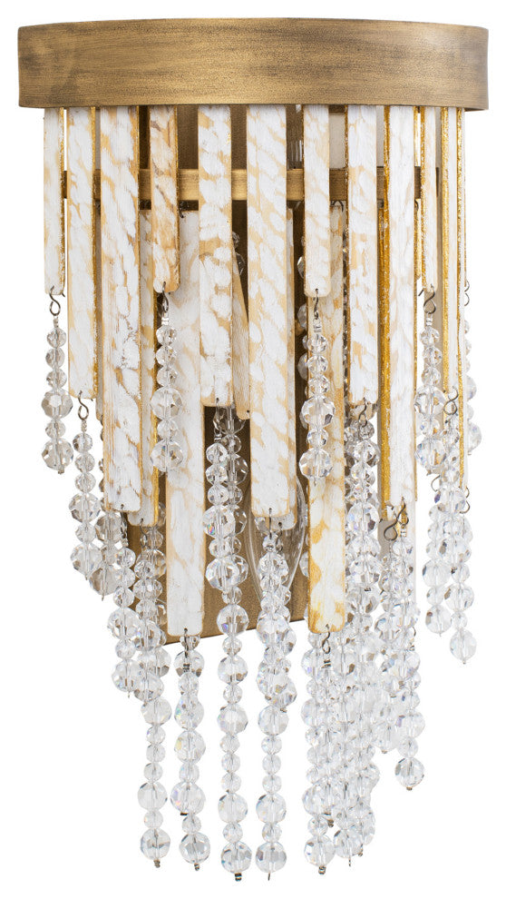 Lafayette 2-Lt Sconce - Havana Gold