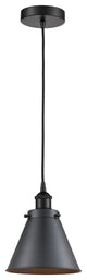 INNOVATIONS LIGHTING 616-1PH-BK-M13-BK Appalachian 1 Light 10 inch Mini Pendant