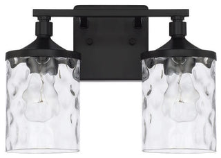 Capital Lighting 128821-451 Colton 2 Light 13"W Bathroom Vanity - Matte Black