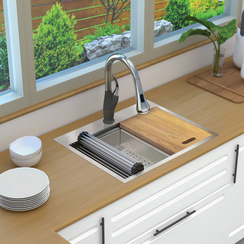 Transolid Kitchen Workstation, 1 Faucet Hole