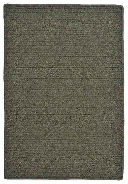 Colonial Mills Courtyard CY51 Olive Traditional Area Rug, Square 10'x10'