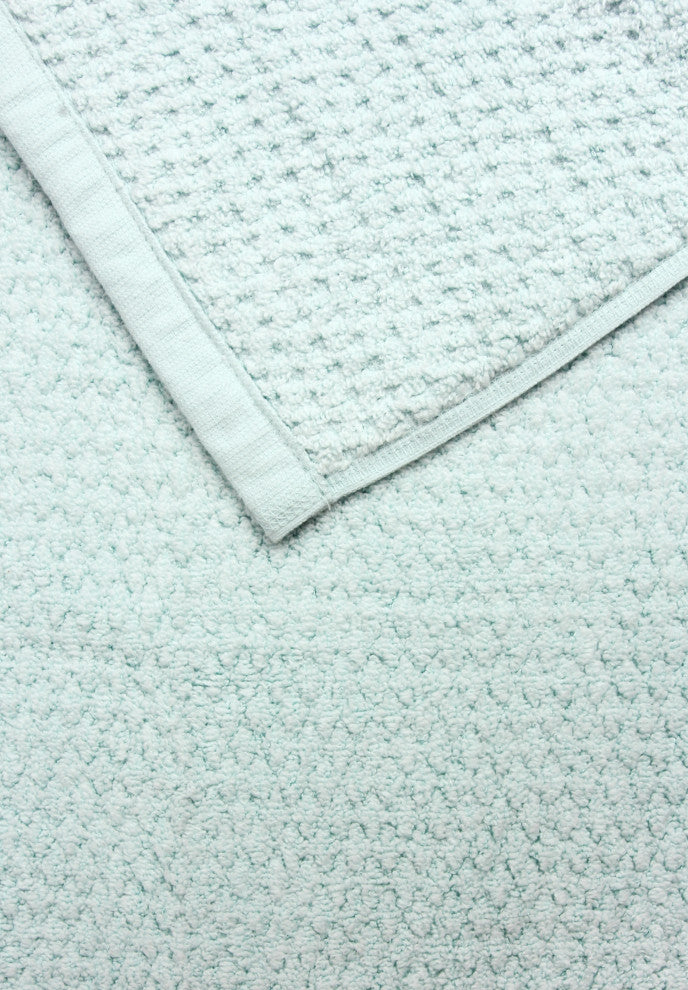 Everplush Diamond Jacquard Hand Towel Set, 4-Pack, Spearmint