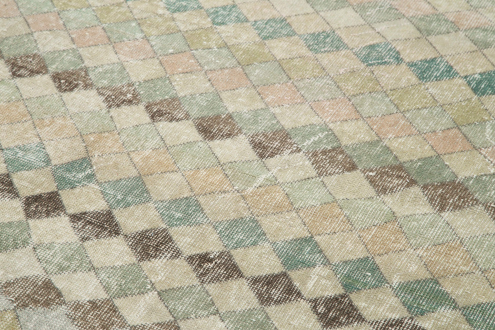 Rug N Carpet - Hand-knotted Turkish 4' 10'' x 9' 3'' Unique Area Rug