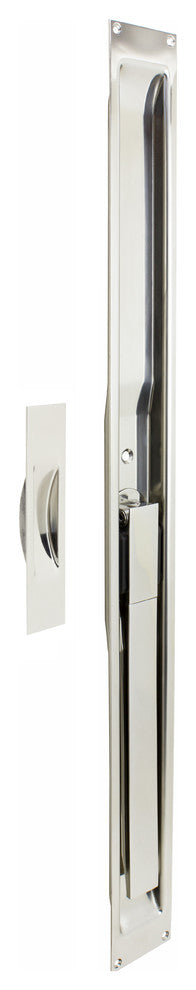 Monarch Folding Lift and Slide Handle Complete Set, Polished Stainless Steel