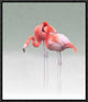 "Just We Two" Framed Canvas Giclee by Anna Cseresnjes, 14x17"