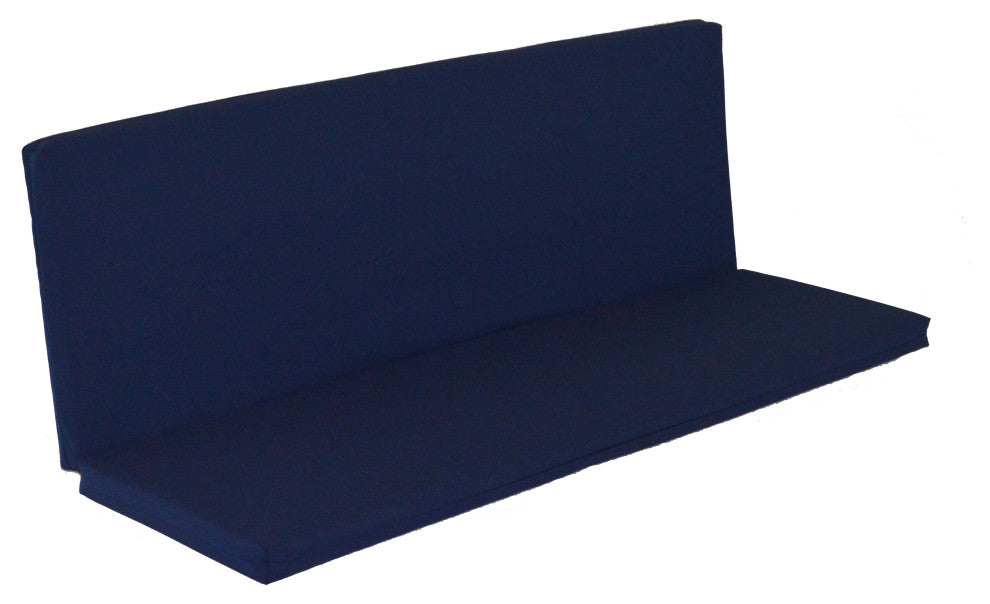 Full Bench Cushion, Navy Blue, 4 Foot