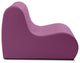 Midtown Foam Classroom Chair, Medium Size - Premium Vinyl - Plum