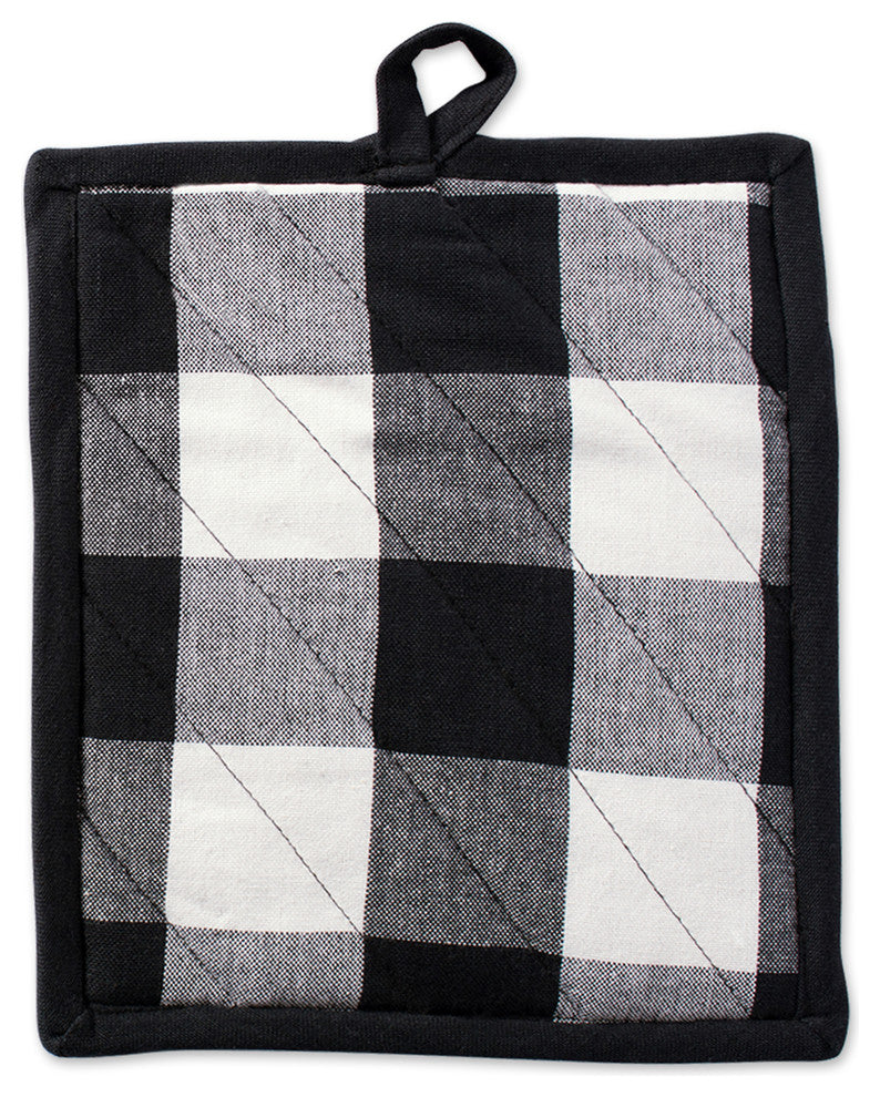 DII Black Buffalo Check Pot Holder, Set of 2