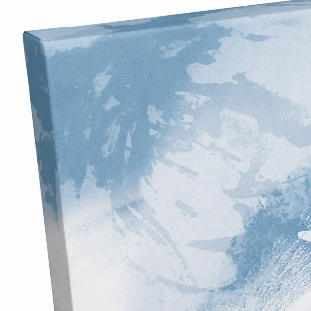 Painty Wave 12x18 Canvas Wall Art