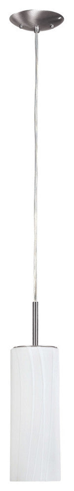 Canarm Helena 1 Light Pendant in Brushed Pewter