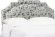 Miller Notched Border Headboard, Brush Cheetah Ivory, California King